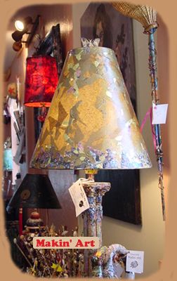 Nancy usually has a variety of lamps for sale
